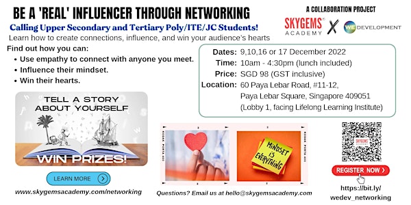 Holiday Workshop: Be A 'Real' Influencer Through Networking