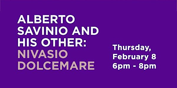 Alberto Savinio and his Other: Nivasio Dolcemare