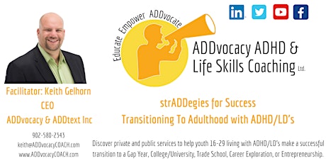 strADDegies for Success - Transitioning to Adulthood with ADHD/LD's primary image