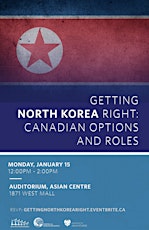 Getting North Korea Right: Canadian Options and Roles primary image