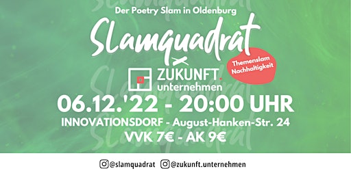ZUKUNFT.Slam² - Poetry Slam