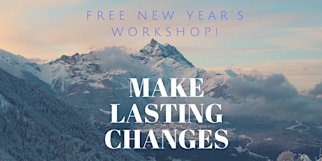 Free workshop - Make lasting changes primary image