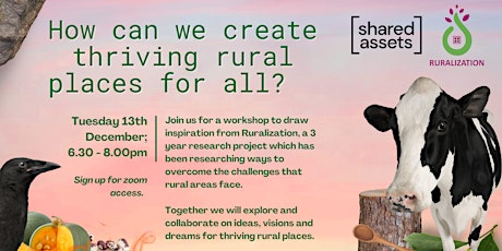 Imagem principal de How can we create thriving rural places for all?