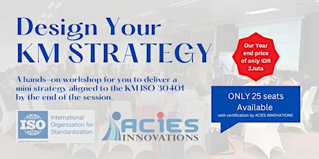 Design your KM Strategy for 2023 primary image