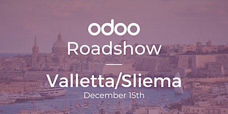 Odoo Roadshow Valletta/Sliema