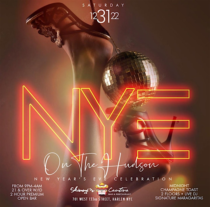 Harlem NYE on the Hudson w/ 2hr premium open bar, champagne toast image