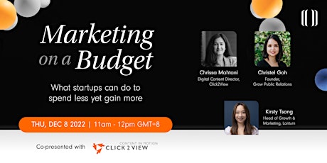 Marketing on a budget: what startups can do to spend less yet gain more