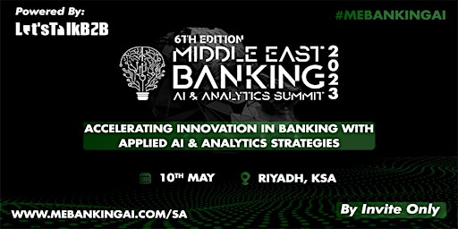 6th Middle East Banking AI & Analytics Summit 2023