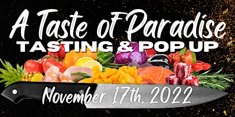 A Taste of Paradise | Tasting Event & Pop-Up primary image