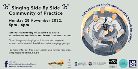 Singing Side by Side November Community of Practice