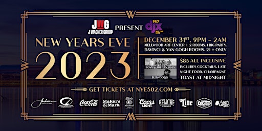 New Year's Eve 2023 with Tony & the Tan Lines & DJ K-Dogg