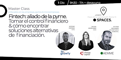 Fintech + pymes: Control financiero & soluciones alternativas financieras
