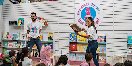 Actividad de lectura en voz alta | Biblioteca infantil ¡Lee Conmigo!