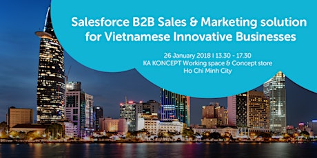 Salesforce B2B Sales & Marketing solution for Vietnamese Innovative Businesses primary image