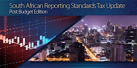 Financial LIFEHACKS: South African Reporting Standards Tax Update - Post Budget primary image