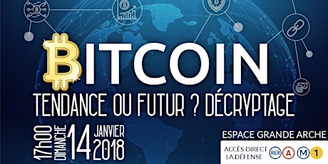 Image principale de Conférence: Le Bitcoin, tendance ou futur ? Décryptage. 