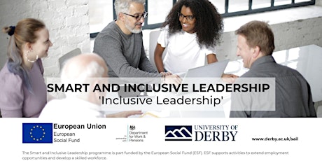 'Inclusive Leadership' 2-day course; 13th & 20th February