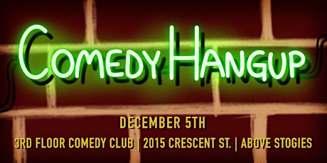 Comedy HangUp | Inclusive Stand Up Comedy Show