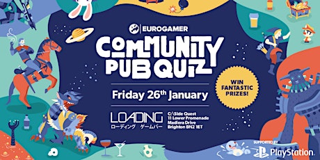 Imagem principal do evento Eurogamer's Community Pub Quiz