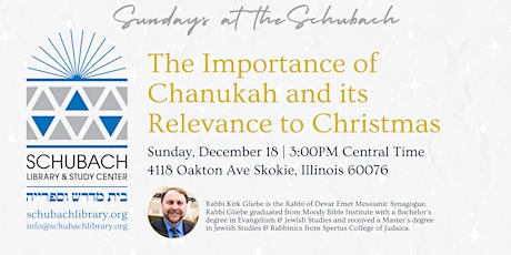 The Importance of Chanukah and its Relevance to Christmas