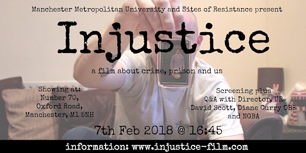 Injustice: Manchester screening