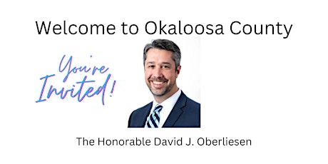 Welcome Judge Oberliesen to Okaloosa County