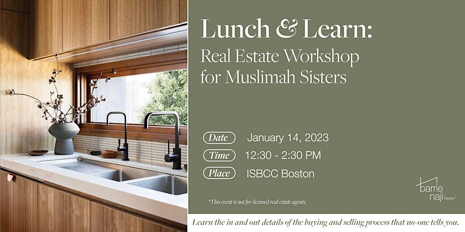 Muslim Sisters Real Estate Lunch & Learn