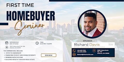 First Time Home Buyer Seminar- Buying in a Shifting Market