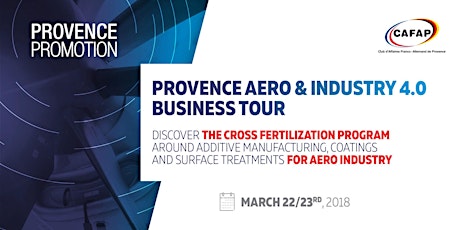 Image principale de Provence Aero & Industry 4.0 Business Tour