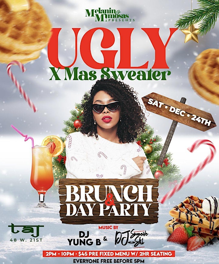 Melanin & Mimosas Brunch Party At TAJ NYC image