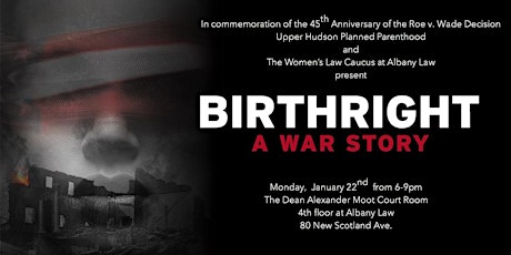 Birthright: A War Story at Albany Law School primary image