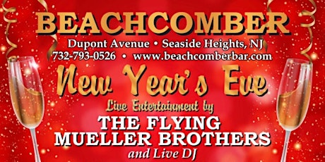 Beachcomber’s New Year Party 2023!