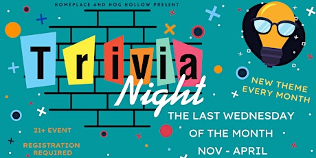 November Trivia Night @ Homeplace & Hog Hollow