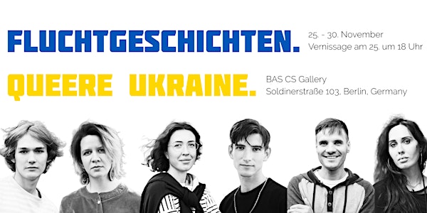 Vernissage „Fluchtgeschichten. Queere Ukraine“