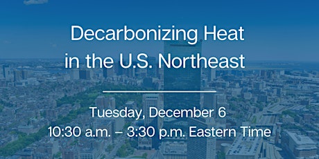 Decarbonizing heat in the U.S. Northeast