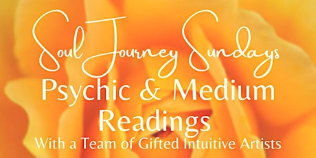 Soul Journey Sundays - Psychic & Medium Readings with Tony Stockwell