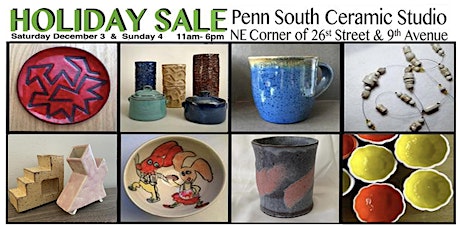 Penn South Ceramic Studio Holiday Sale
