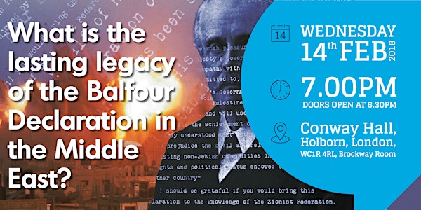 What is the lasting legacy of the Balfour Declaration in the Middle East?