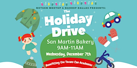 The Holiday Drive benefitting the Texans Can Academies