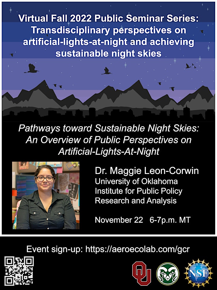Sustainable Light-at-Night Seminar Series image