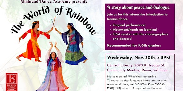 Shahrzad Dance presents The World of Rainbow
