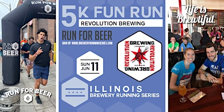 5k Beer Run x Revolution Brewing | 2023 IL Brewery Running Series