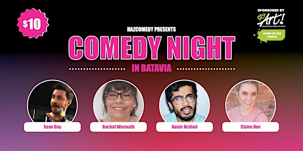 Hazcomedy Presents Comedy Night in Batavia! THANKSGIVING EDITION