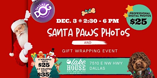 Santa Paws Photos & Gift Wrapping