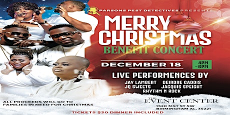 Parsons Pest Detectives Merry Christmas Benefit Concert