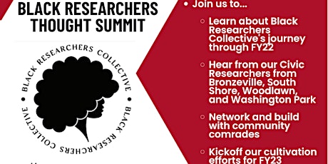 Black Researchers Thought Summit
