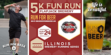 5k Beer Run x Flapjack Brewery | 2023 IL Brewery Running Series primary image