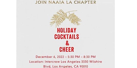 Holiday Cocktails & Cheer