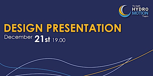 Design Presentation TU Delft Hydro Motion Team 2023