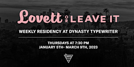Lovett or Leave It